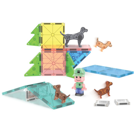 Magna-Tiles Puppy Park 27 dílů ~ 6