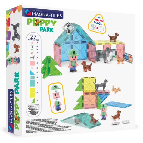 Magna-Tiles Puppy Park 27 dílů ~ 7