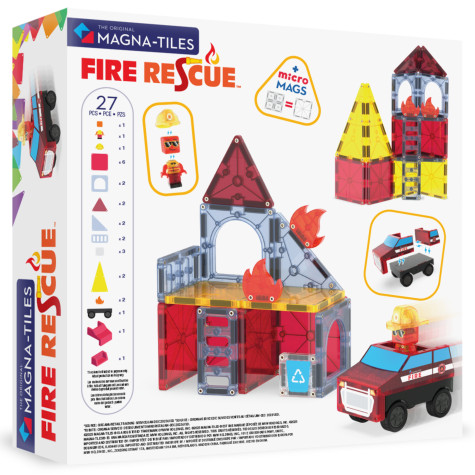 Magna-Tiles Fire Rescue 27 dílů ~ 7