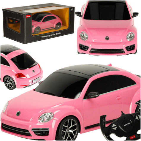 RC auto 1:14 Volkswagen Brouk růžový na dálkové ovládání ~ 1