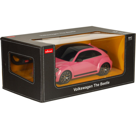 RC auto 1:14 Volkswagen Brouk růžový na dálkové ovládání ~ 9
