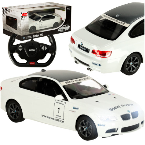 RC auto 1:14 BMW M3 bílé na dálkové ovládání ~ 1