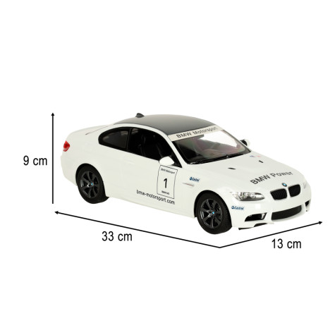 RC auto 1:14 BMW M3 bílé na dálkové ovládání ~ 8