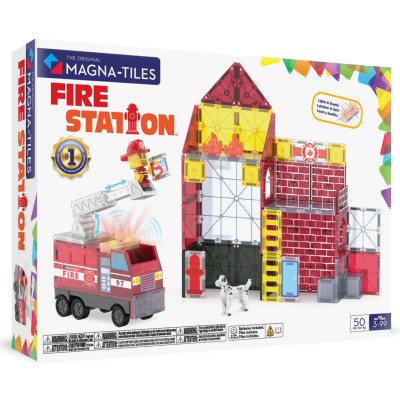 Magna-Tiles Fire Station 50 dílů