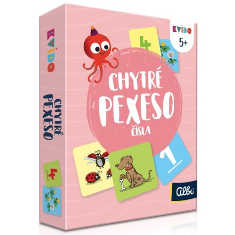 Albi Kvído Chytré pexeso 2 - Čísla ~ 1