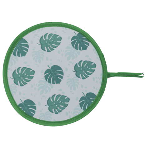 Skládací vějíř do kapsy Tropical 20 cm - listy ~ 1