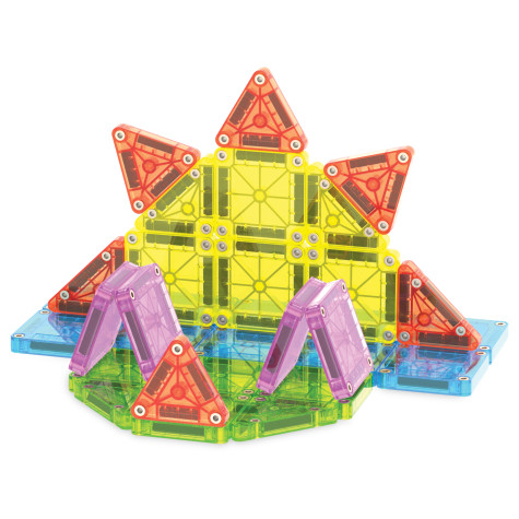 Magna-Tiles Travel Set Deluxe 55 dílů ~ 5