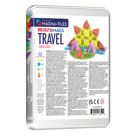 Magna-Tiles Travel Set Deluxe 55 dílů ~ 7