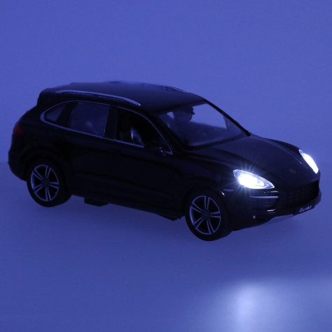 RC auto 1:14 Porsche Cayenne Turbo černé na dálkové ovládání ~ 7