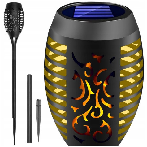 Solární zahradní lampa pochodeň Gardlov 23559 ~ 1