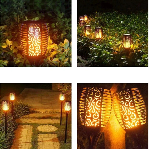 Solární zahradní lampa pochodeň 4 ks Gardlov 23560 ~ 2