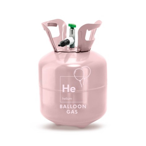 Helium k nafukování balónků na 20 ks - růžové ~ 1