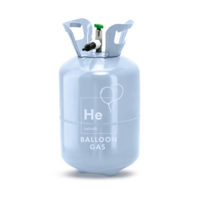 Helium k nafukování balónků na 30 ks - modré