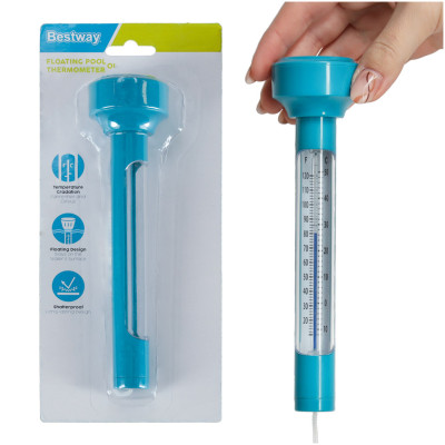 Bestway 58072 Bazénový teploměr plovoucí modrý
