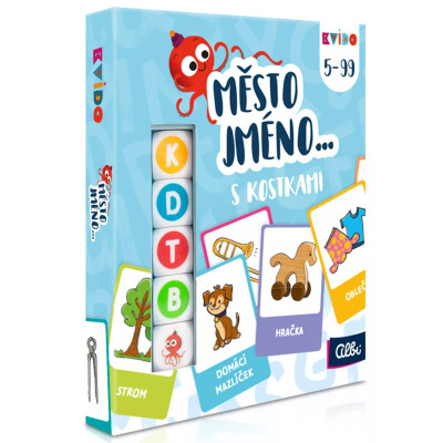 Albi Kvído Město, jméno s kostkami