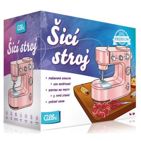Albi Šicí stroj - růžový ~ 1