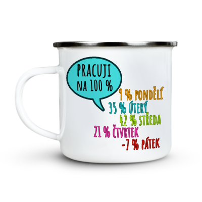 Ahome Plecháček 330 ml - Pracuji na 100 %