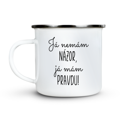 Ahome Plecháček 330 ml - Já nemám názor, já mám pravdu