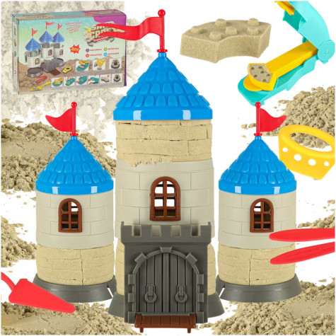 Kreativní sada Kinetický písek 750g Hrad ~ 1