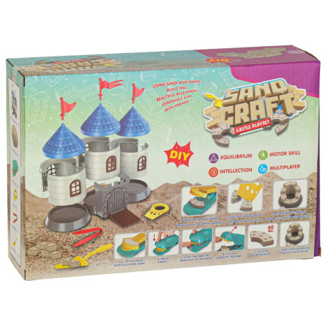 Kreativní sada Kinetický písek 750g Zámek ~ 9