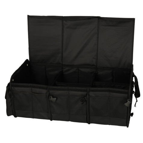 Organizér do kufru auta skládací uzavíratelný 75x37x32cm + termo taška ~ 4