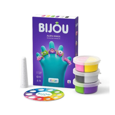 Hey Clay Bijou prstýnky Mimozemšťani
