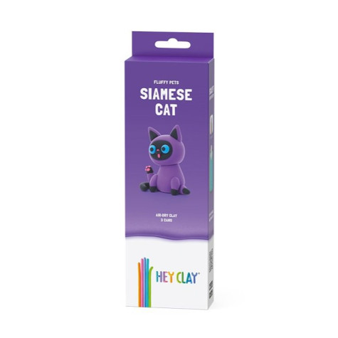 Hey Clay Fluffy pets Siamská kočka ~ 1