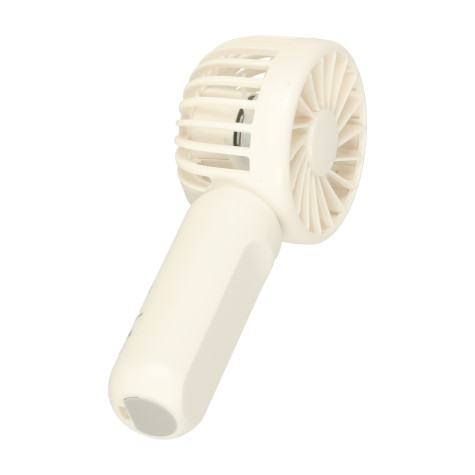 Ruční mini USB větráček přenosný bílý ~ 3
