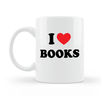 Ahome Hrneček 300 ml - I love books