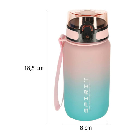KIK Sportovní láhev na pití 600 ml růžovo-modrá ~ 7