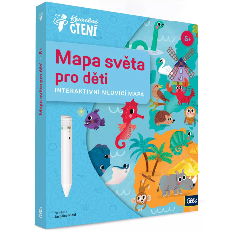Albi Kouzelné čtení - Mapa světa pro děti ~ 1
