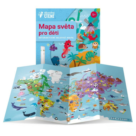 Albi Kouzelné čtení - Mapa světa pro děti ~ 3