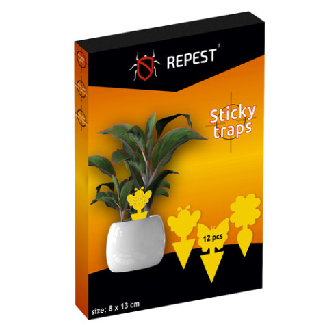 Lepové šipky pásky na hmyz 12 ks Repest 19053 ~ 2