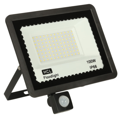KIK LED Reflektor 100W se senzorem pohybu