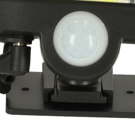KIK Solární lampa se senzorem pohybu a soumraku 120 LED ~ 9