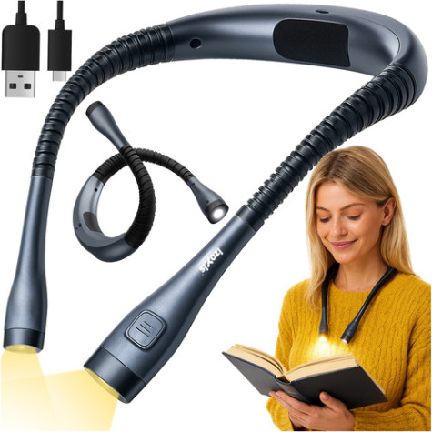 LED světlo čtecí lampa na krk Izoxis 25675 ~ 1