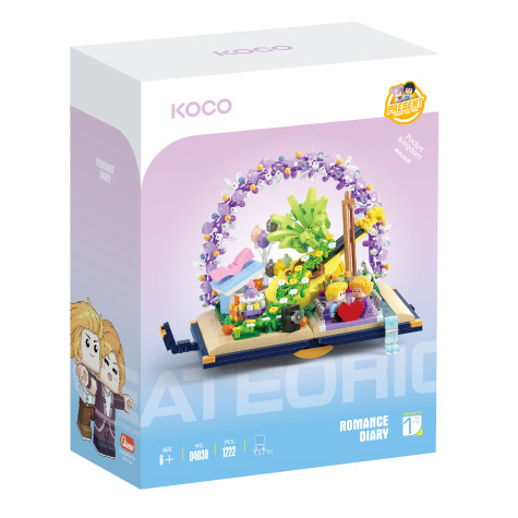 KOCO Stavebnice mini Romantika plast 1222ks ~ 2