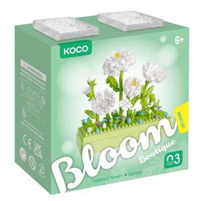 KOCO Stavebnice mini Jasmín plast 285ks