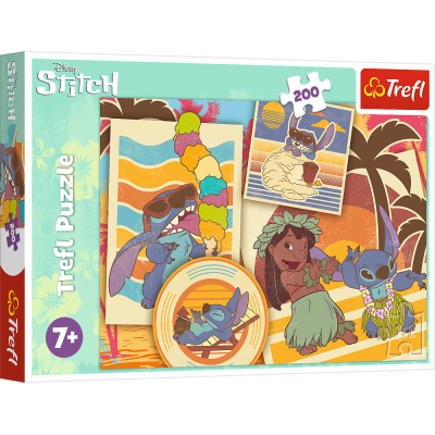 TREFL Puzzle Lilo&Stitch: Hudební svět 200 dílků