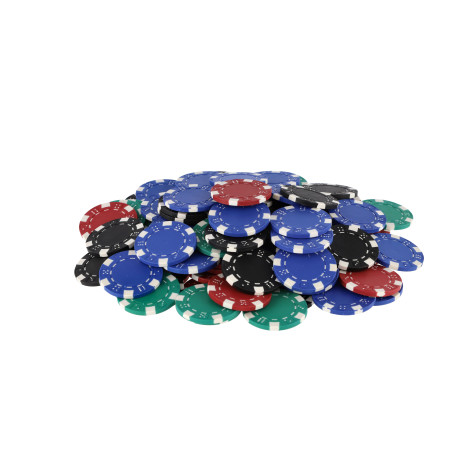 Poker sada 100 ks + karty + kostky v kufříku ~ 3