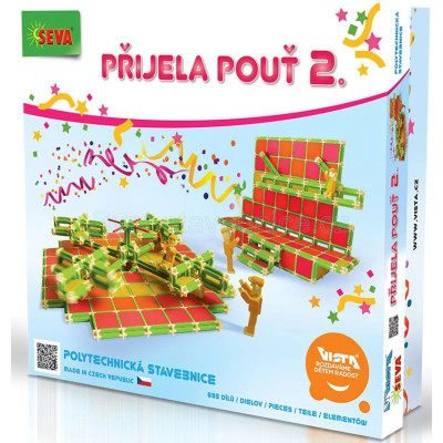 SEVA Stavebnice Přijela pouť 2 plast 693ks