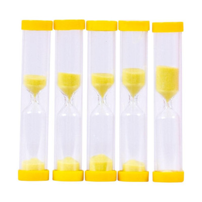 Bigjigs Toys Přesýpací hodiny 3 minuty 1 ks žluté