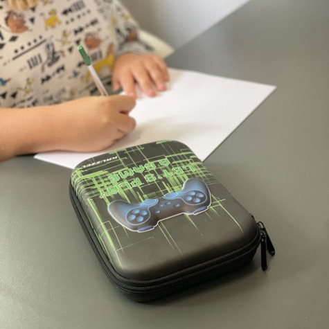 Skládací školní penál Gamepad Kruzzel 24533 ~ 2
