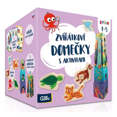 Albi Kvído - Zvířátkové domečky s aktivitami ~ 1