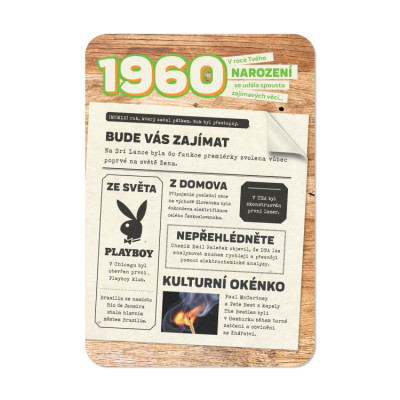 Albi Retro přání - 1960