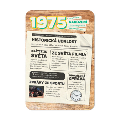 Albi Retro přání - 1975