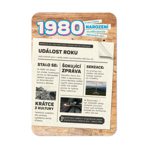 Albi Retro přání - 1980 ~ 1