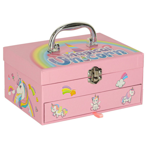 Kosmetický kufřík plný líčení pro holky Unicorn jednorožec ~ 2