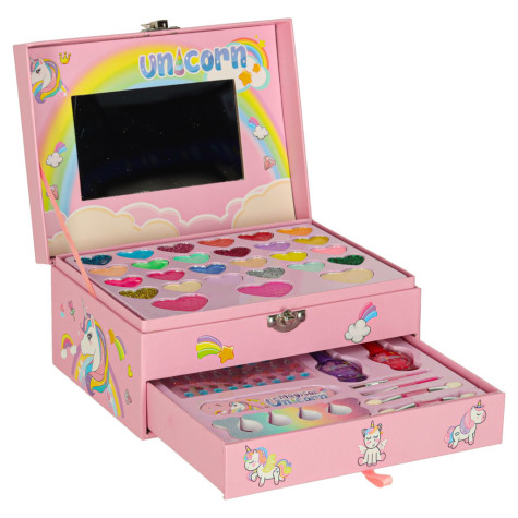 Kosmetický kufřík plný líčení pro holky Unicorn jednorožec ~ 3