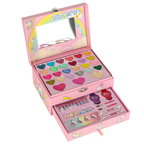 Kosmetický kufřík plný líčení pro holky Unicorn jednorožec ~ 4